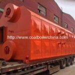 SZL12 Double Drum Chain Grate Coal Fired Steam Boilers